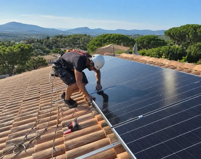 Installateur panneaux solaires Aramon — pose photovoltaïque sur toiture