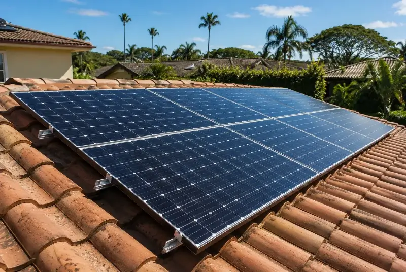 Installation de panneaux solaires à Aramon